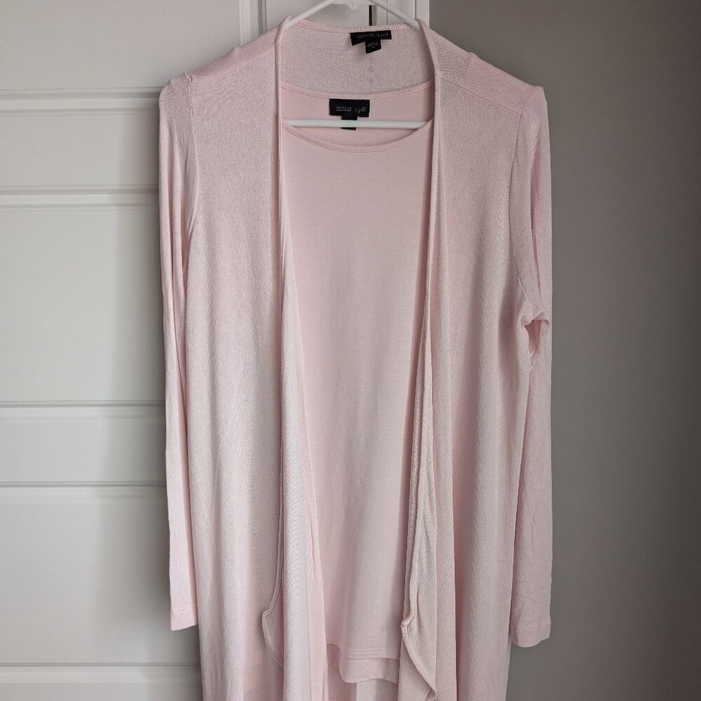 J.Jill Open Cardigan and tank (2 piece set) Size M